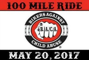 Bikers Against Child Abuse: 100 Mile Ride